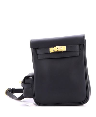 Pre-owned Hermes Pre-Owned HERMES Mini Kelly Jump Backpack Swift