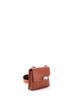 Pre-owned Hermes Pre-Owned HERMES Mini Verrou Leather & Canvas Crossbody - 2
