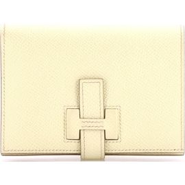 Pre-Owned Hermes Pre-Owned Hermes New H Passant Wallet Epsom Compact