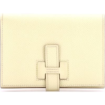 Pre-Owned Hermes Pre-Owned Hermes New H Passant Wallet Epsom Compact