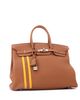 Pre-owned Hermes Pre-Owned HERMES Officier 35 Handbag Limited Edition Togo with Swift - 2