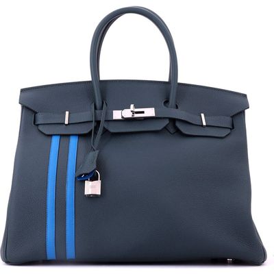Pre-Owned Hermes Pre-Owned Hermes Officier Birkin Bag Limited Edition Togo with Swift 35