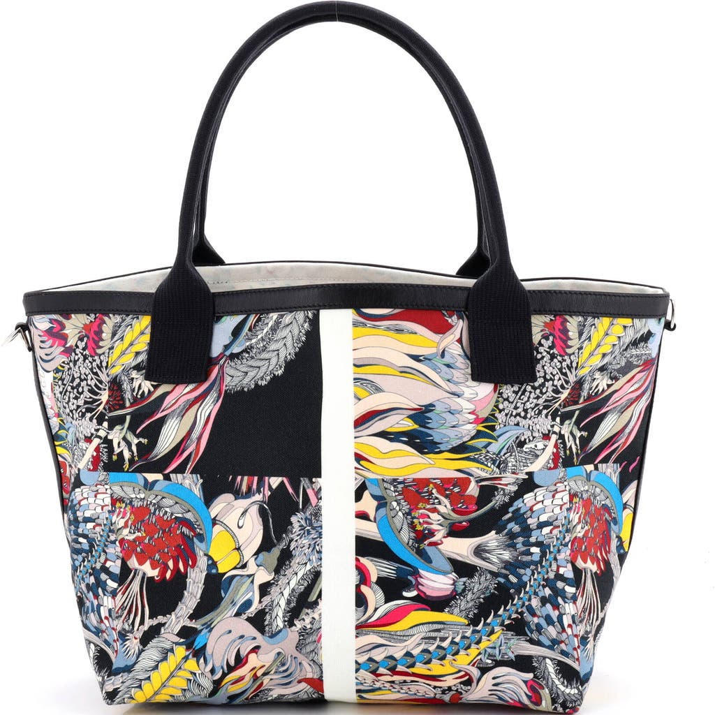 Pre-Owned Hermes Pre-Owned Hermes Petit H So Tote Printed Canvas