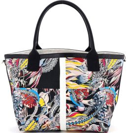Pre-Owned Hermes Pre-Owned Hermes Petit H So Tote Printed Canvas