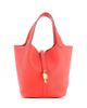Pre-owned Hermes Pre-Owned HERMES Picotin Lock Mini Leather Bucket Bag - 1