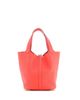 Pre-owned Hermes Pre-Owned HERMES Picotin Lock Mini Leather Bucket Bag - 3