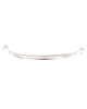 Pre-owned Hermes Pre-Owned HERMES Pm Boucle Sellier Necklace Sterling Silver, 17 - 1