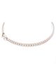 Pre-owned Hermes Pre-Owned HERMES Pm Boucle Sellier Necklace Sterling Silver, 17 - 2