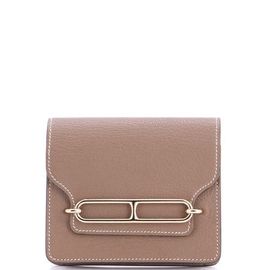 Pre-Owned Hermes Pre-Owned Hermes Roulis Slim Wallet Chevre Mysore