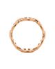 Pre-owned Hermes Pre-Owned HERMES Small Chaine d'Ancre Enchainee Ring 18K Rose Gold - 3