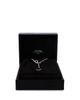 Pre-owned Hermes Pre-Owned HERMES Small Ex-Libris Long Necklace Sterling Silver with 18K Rose Gold, 16 - 2