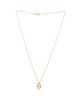 Pre-owned Hermes Pre-Owned HERMES Small Farandole Pendant Necklace 18K Rose Gold, 16.5 - 2
