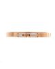 Pre-owned Hermes Pre-Owned HERMES Small Kelly Bracelet 18K Rose Gold and Pave Diamonds - 1
