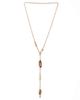 Pre-Owned Hermes Pre-Owned Hermes Sur Mer Necklace Lacquered Metal with Buffalo Horn Small - 2
