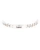 Pre-owned Hermes Pre-Owned HERMES Very Small Kelly Gourmette Bracelet Sterling Silver - 1
