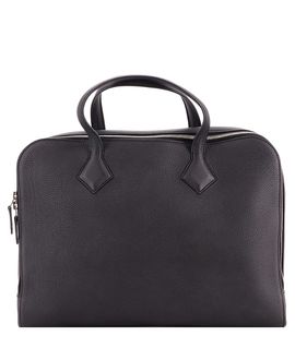 Pre-owned Hermes Pre-Owned HERMES Victoria Light Briefcase Togo