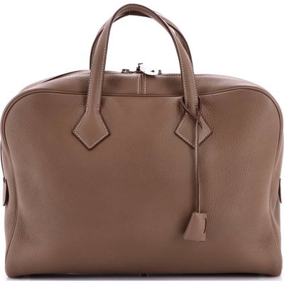 Pre-Owned Hermes Pre-Owned Hermes Victoria Travel Bag Clemence 43