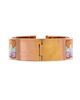 Pre-owned Hermes Pre-Owned HERMES Wide Clic H Bracelet Printed Enamel - 2