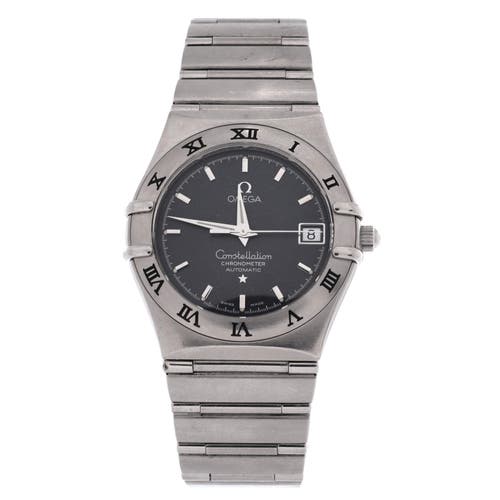 Pre-Owned Omega Pre-Owned Omega Constellation Automatic Watch Stainless Steel 35