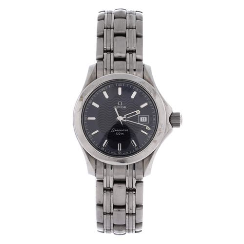 Pre-Owned Omega Pre-Owned Omega Seamaster 120M Quartz Watch Stainless Steel 28