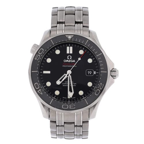 Pre-Owned Omega Pre-Owned Omega Seamaster Professional Diver 300M Co-Axial Chronometer Automatic Watch Stainless Steel 41