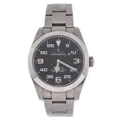Pre-Owned Rolex Pre-Owned Rolex Oyster Perpetual Air King Chronometer Automatic Watch Stainless Steel 40
