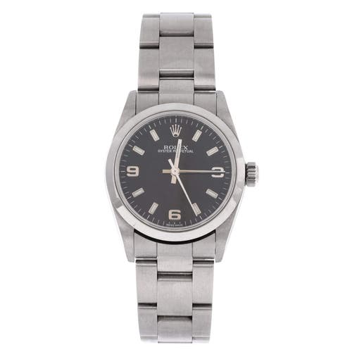 Pre-Owned Rolex Pre-Owned Rolex Oyster Perpetual Automatic Watch Stainless Steel 31