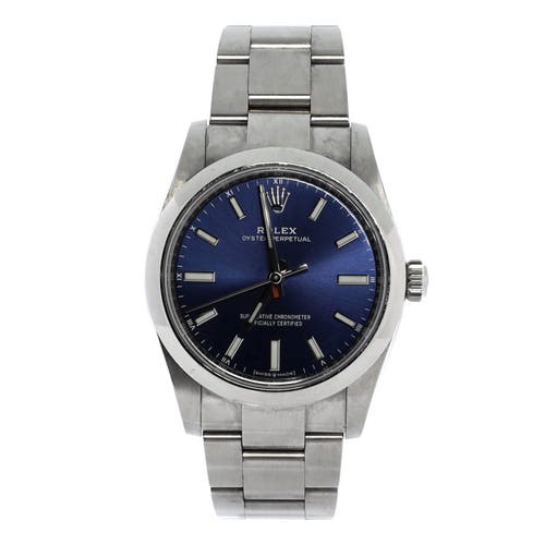 Pre-Owned Rolex Pre-Owned Rolex Oyster Perpetual Automatic Watch Stainless Steel 34