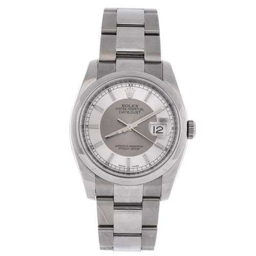 Pre-Owned Rolex Pre-Owned Rolex Oyster Perpetual Datejust Automatic Watch Stainless Steel 36