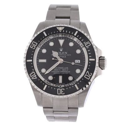 Pre-Owned Rolex Pre-Owned Rolex Oyster Perpetual Deepsea Sea-Dweller Automatic Watch Stainless Steel and Cerachrom 44