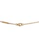 Pre-owned Van Cleef & Arpels Pre-Owned Van Cleef & Arpels Lucky Alhambra Butterfly Pendant Necklace 18K Gold and Tiger Eye, 16.5 - 2