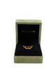 Pre-owned Van Cleef & Arpels Pre-Owned Van Cleef & Arpels Lucky Alhambra Butterfly Pendant Necklace 18K Gold and Tiger Eye, 16.5 - 4