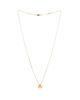 Pre-owned Van Cleef & Arpels Pre-Owned Van Cleef & Arpels Mini Frivole Pendant Necklace 18K Gold and Diamond, 18 - 3