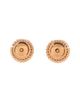Pre-owned Van Cleef & Arpels Pre-Owned Van Cleef & Arpels Perlee Couleurs Stud Earrings 18K Rose Gold and Carnelian - 3