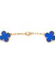 Pre-owned Van Cleef & Arpels Pre-Owned Van Cleef & Arpels Vintage Alhambra 10 Motifs Necklace 18K Gold and Agate, 17 - 3