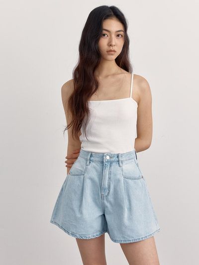 PREECY BASIC STRAP TANK TOP