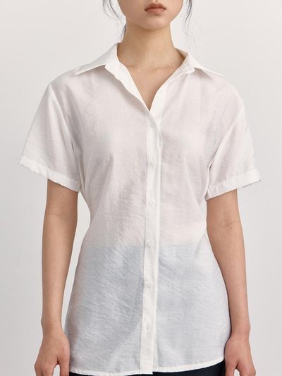 PREECY Belted Summer Shirt [2color]