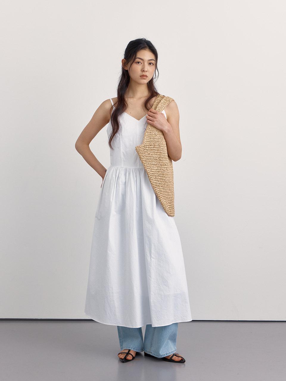 PREECY Cotton Long Cami Dress