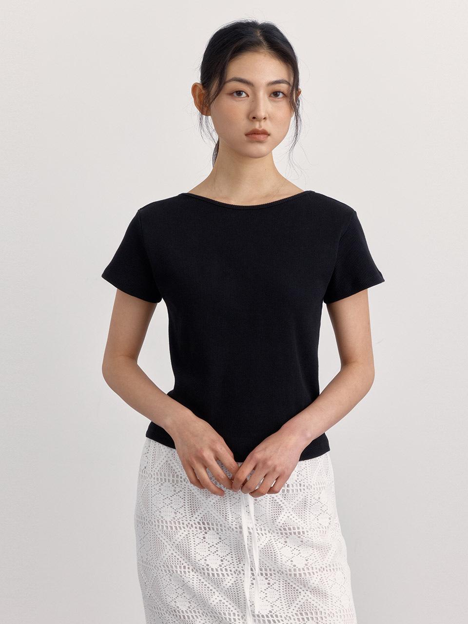 PREECY Reversible Ribbed T-Shirt