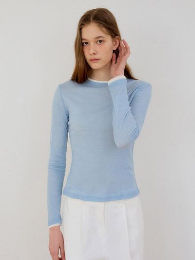 PREECY SOFT TENCEL LAYER T-SHIRT [5COLOR]