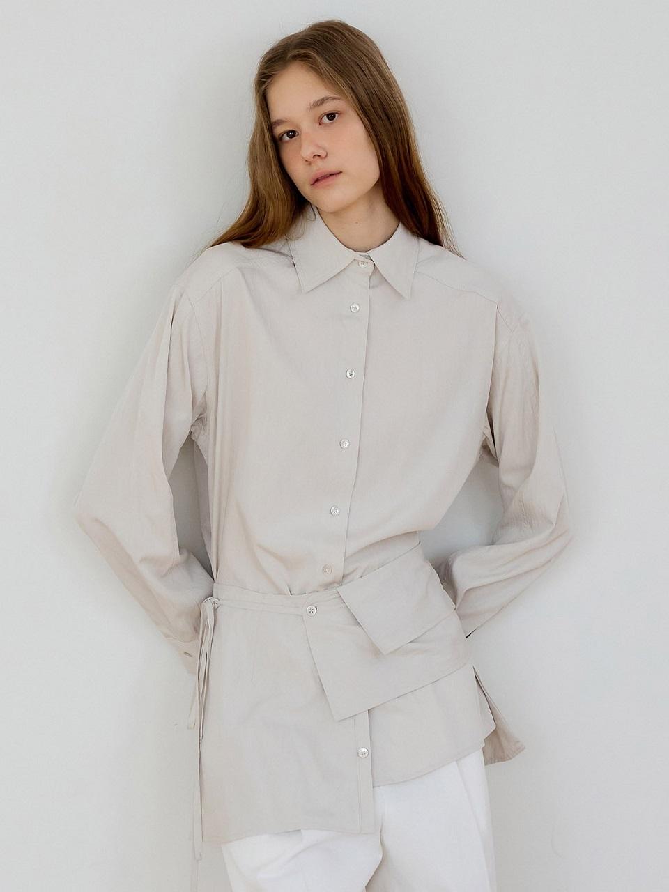 PREECY URBAN LAYER SHIRT [GRAY]