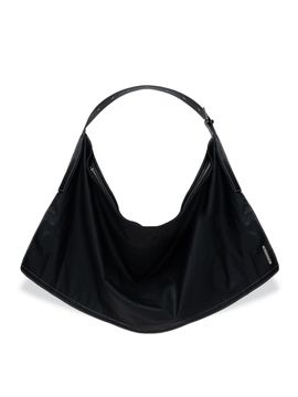 Prends soin de toi Maxi single string shoulder bag Black