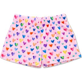 Preppy Goose Preppy Goose Cheerful Hearts Plush Shorts