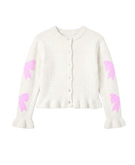 Preppy Goose Preppy Goose Girls' Ivory Cardigan Sweater