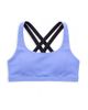 Preppy Goose Preppy Goose Girls' Petal Double Strap Reversible Sports Bra - 1