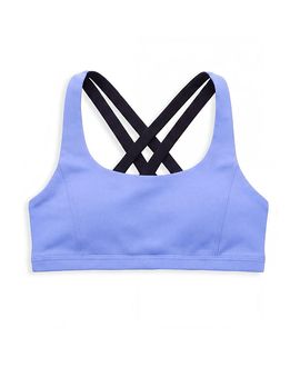 Preppy Goose Preppy Goose Girls' Petal Double Strap Reversible Sports Bra