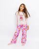 Preppy Goose Preppy Goose Teddy Bow Print Plush Pant - 2