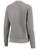 PRESSBOX Women's Pressbox Heather Charcoal LSU Tigers Moose Quilted Pullover Sweatshirt - 3