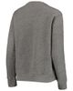 PRESSBOX Women's Pressbox Heather Charcoal Syracuse Orange Moose Quilted Pullover Sweatshirt - 3