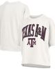 PRESSBOX Women's Pressbox White Texas A&M Aggies Nelson T-Shirt  - 1